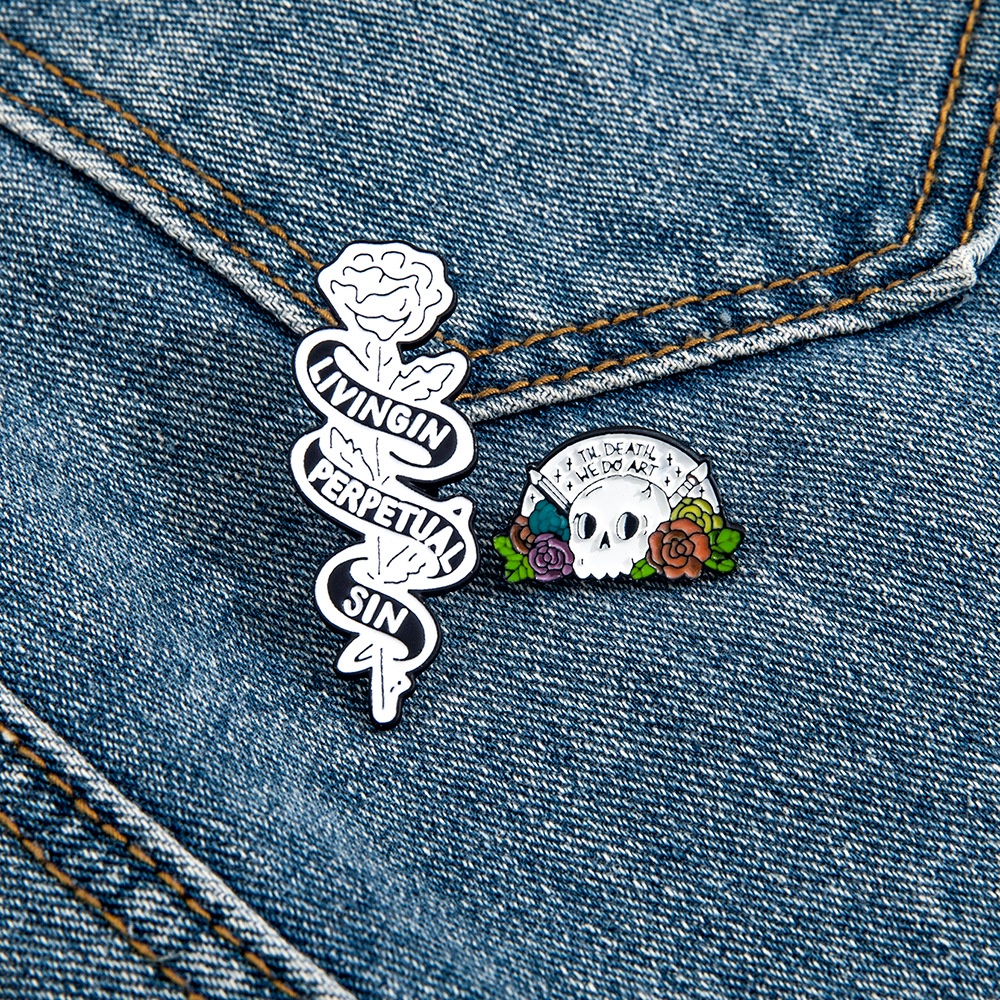 Hip-hop Kepribadian Retro Kartun Kreatif Rose Bouquet Alien Warna Bunga Cluster Fashion Bros