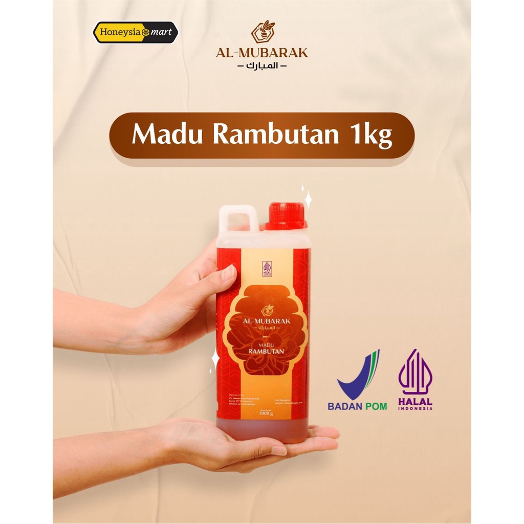 

Madu Murni Asli Al Mubarak Rambutan 1kg