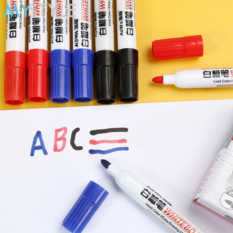 HAPPY TIME AW6178 SPIDOL WHITEBOARD MARKER SPIDOL PAPAN TULIS SPIDOL BERBAGAI WARNA