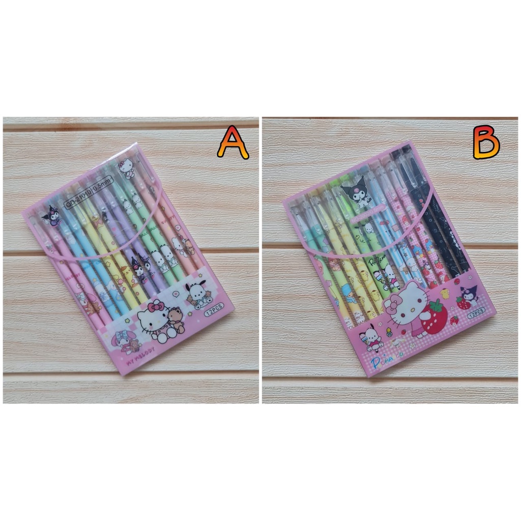 

PULPEN + PENGHAPUS SET ISI 12 PC