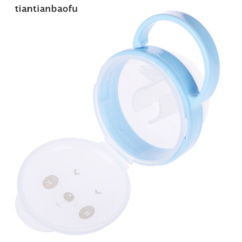 [tiantianbaofu] 1pc Dot Bayi Bayi Portabel nipple travel Penenang Wadah Dot Kotak Butik