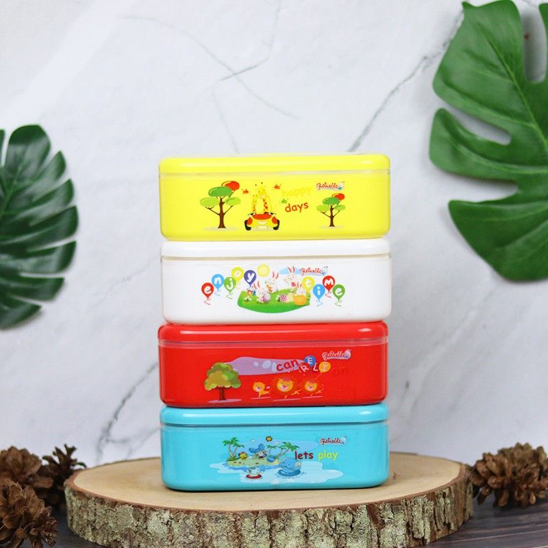 lov me❤️ Reliable Tempat Bedak isi 2 dengan puff