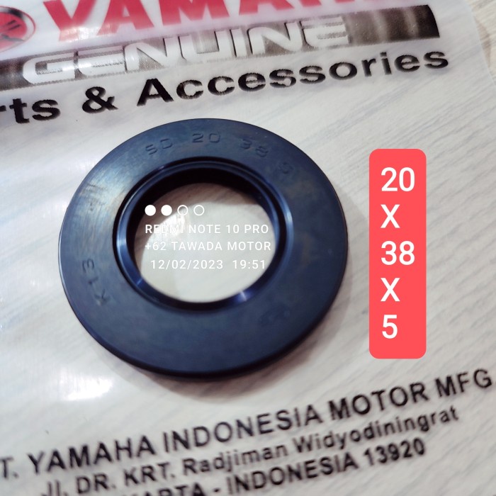 SIL SEAL AS GIR DEPAN YAMAHA RXZ RZR V75 V80 ALFA SIGMA F1Z F1ZR