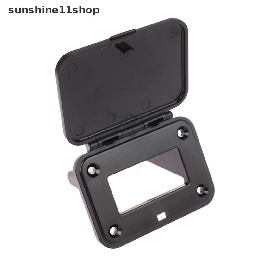 Sho Compatible With Anderson Socket 120A Panel Plug Flush Mount Panel Dengan Penutup Untuk Konektor Kabel Caravan N