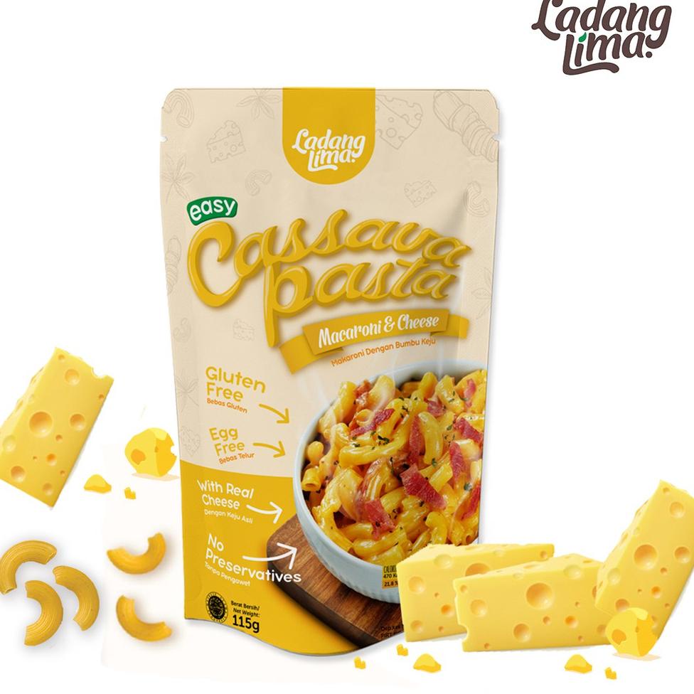 

A78 Ladang Lima Cassava Pasta Mac and Cheese 115gr TREND TERKINI ぉ