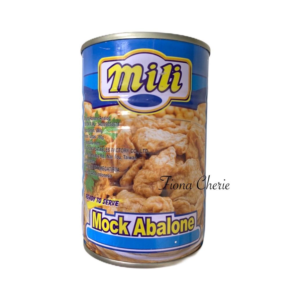 

☛ Subsidi ongkir Mili Mock Abalone 280 gr Vegetarian / vegetarian food / makanan kaleng Model Terbaru