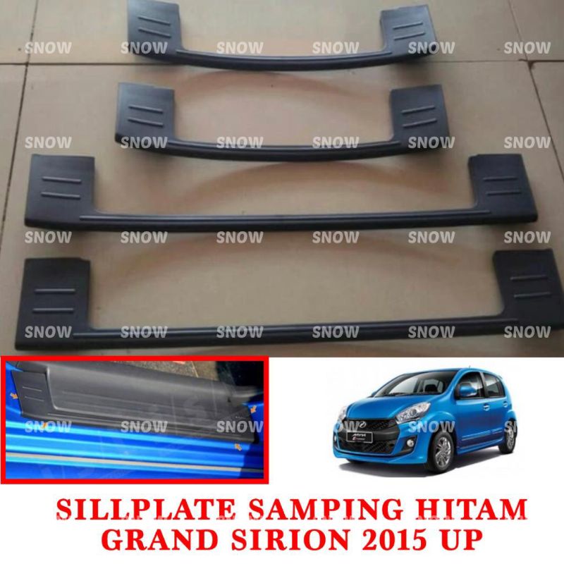 Sillplate Pintu Samping Sirion 2015 Up Hitam