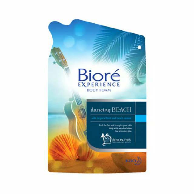 BIORE BODY FOAM 425 REFILL DANCING BEACH (12)