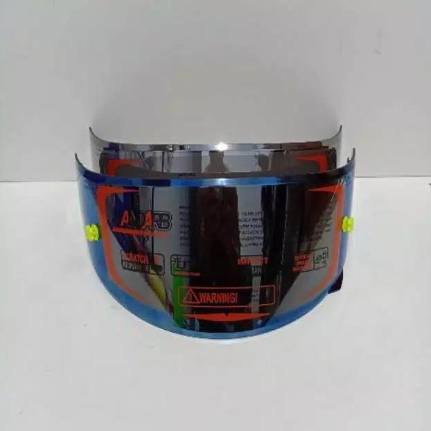 Flat visor iridium silver iridium blue pnp NHK Gp1000 nhk gp 1000, NHK
