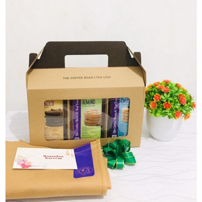 

HAMPERS LEBARAN BY THE COFFEE BEAN AND TEA LEAF - 3 Set Cookies