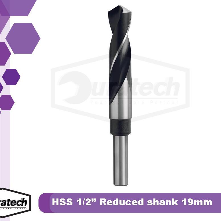 ✿ Mata bor besi mesin bor tangan 19mm / Mata bor reduced shank 1/2inch size 19 mm Benz Werkz ♕