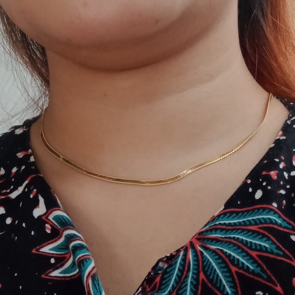 Kalung emas 17k - 7.95 gr kadar 750 - 4245