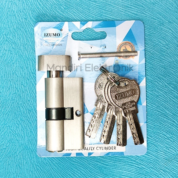 Silinder Kunci 60mm Knob Pintu Besar Izumo 60 mm 4 Anak Kunci Cylinder Lock Knop Putar