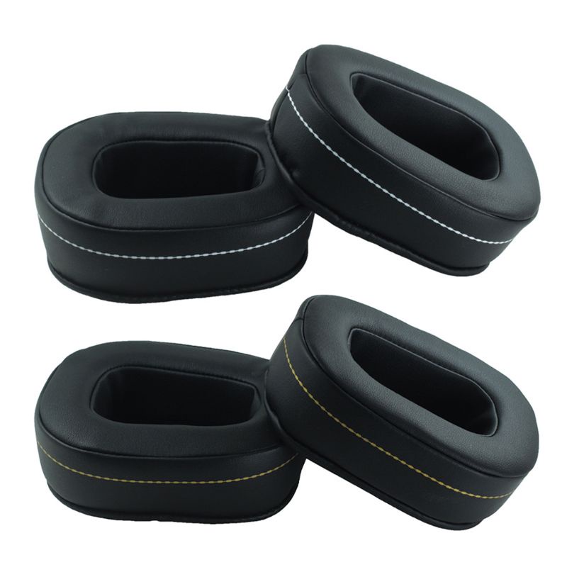 Bt 2PCS Sarung Bantal Telinga Earpad Kulit Protein Untuk Headset AH-D600 AH-D7100