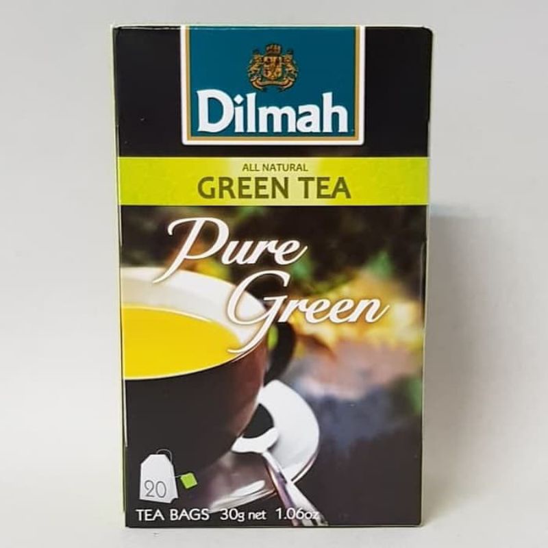 

Dilmah Pure Green Tea Bag Isi 20 / Teh Celup Greentea