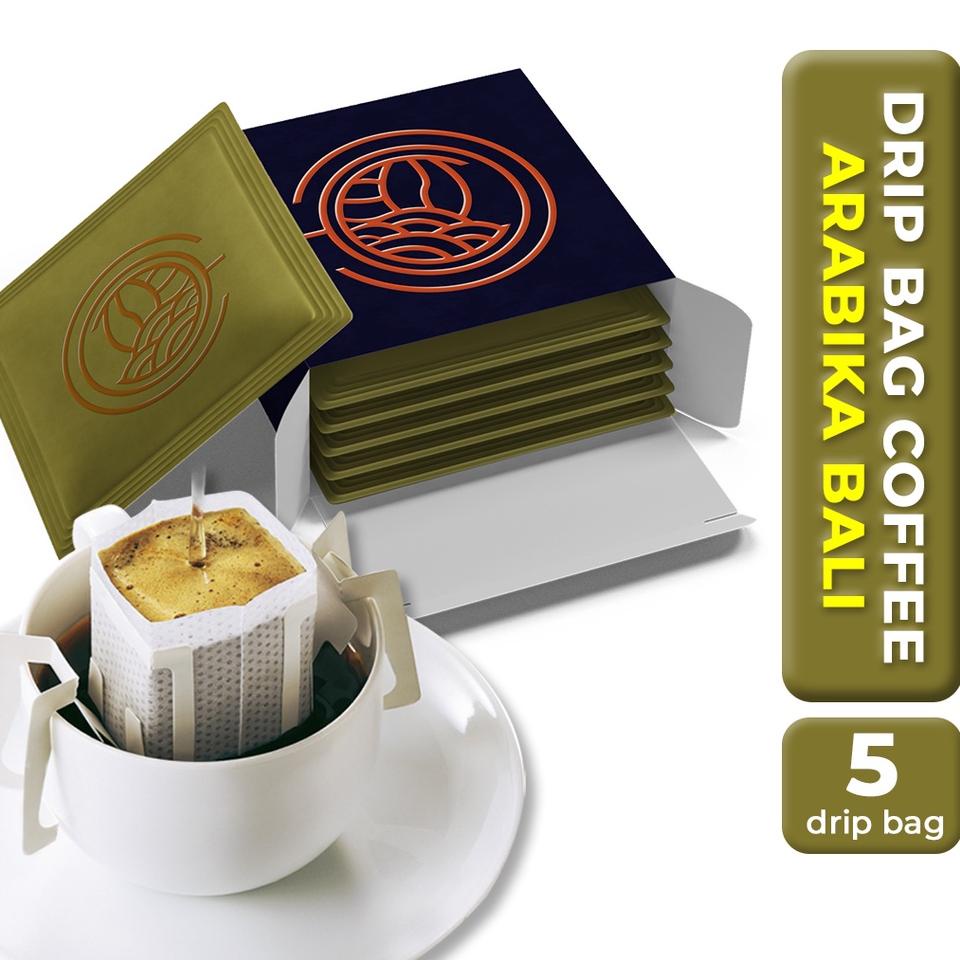 

℮ Arutala Drip Bag/Filter Bag Coffee : Arabika Bali Kintamani – 5 Drip Bag ♣