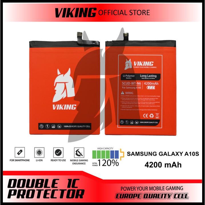 Baterai Viking Samsung Galaxy A10S - A20S Double Power