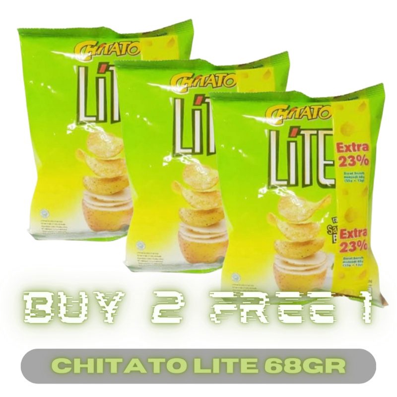 

(((PROMO BELI 2 GRATIS 1))) CHITATO LITE sour and cream onion 68gr keripik kentang rasa bawang krim asam enak gurih cemilan snack makanan ringan