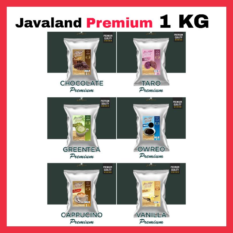 [PART 1] [1 KG PREMIUM Javaland] Bubuk Minuman Kekinian (VC)