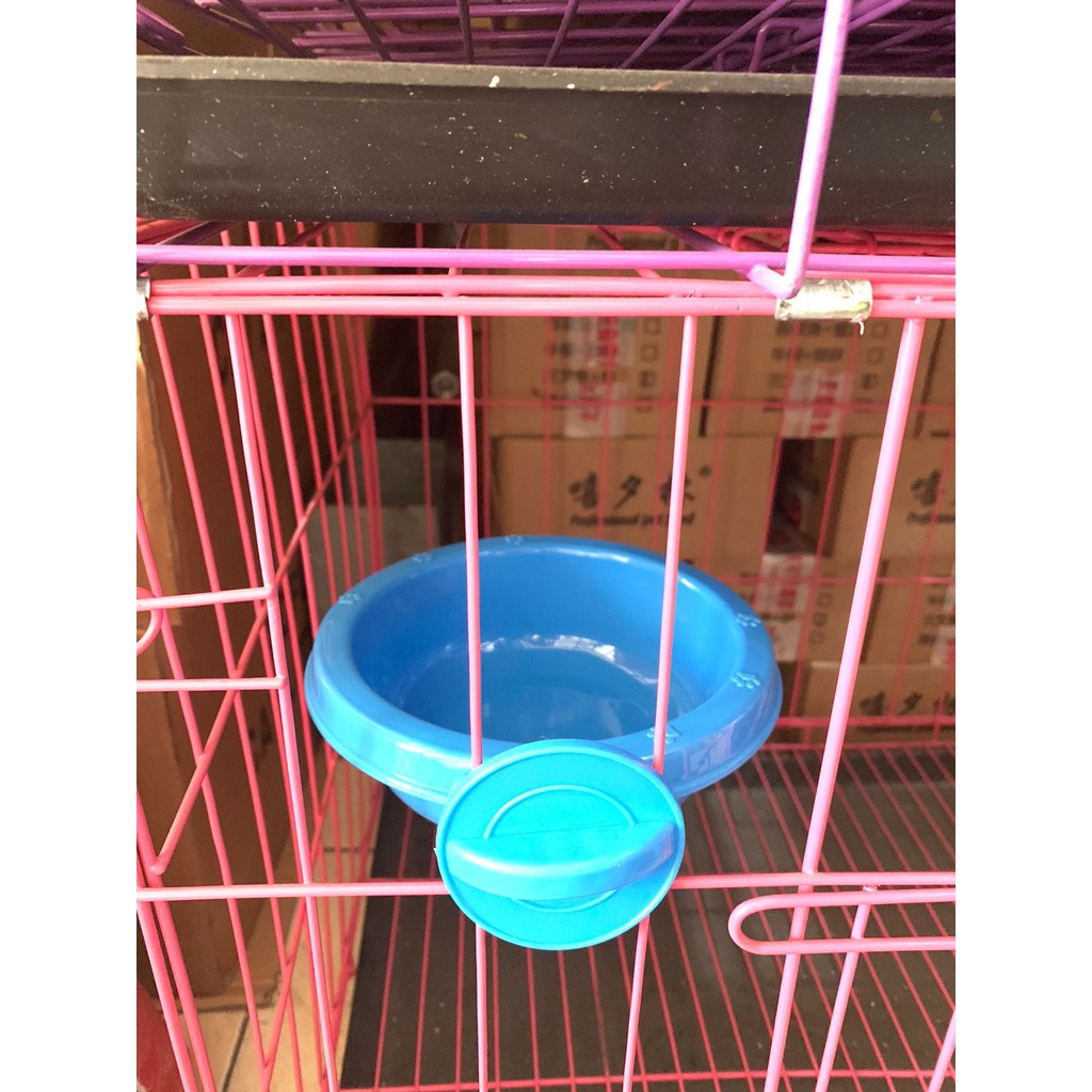 Singel Bowl Gantung / Tempat makan Kucing - Minun gantung/Tntoys