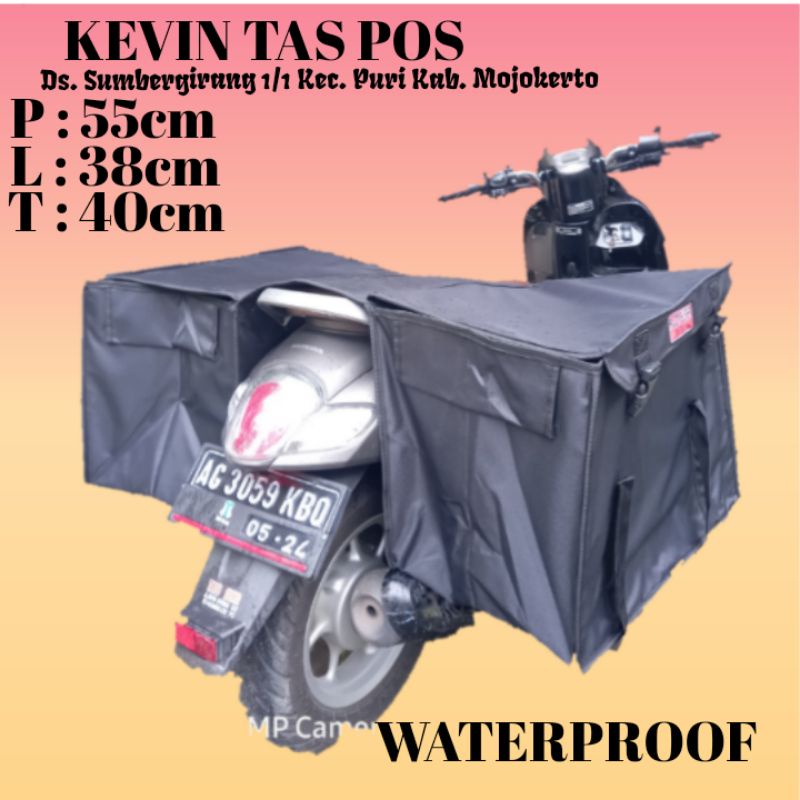 Tas Motor Anti air/Tas obrok/Tas Kurir/Tas Cargo/Tas Delivery RENGKEK MOTOR