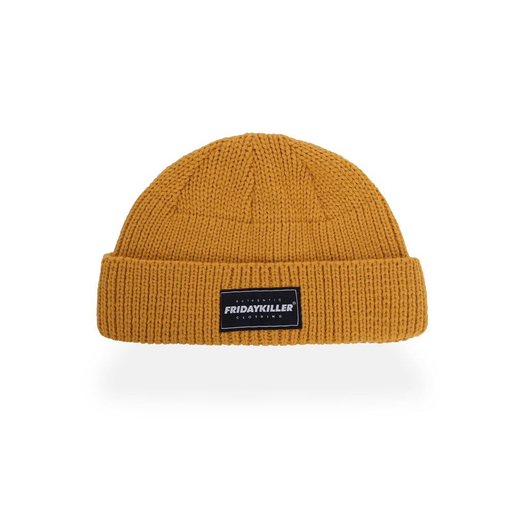 TOPI BEANIE FRIDAY KILLER | LOWFY OCHRE