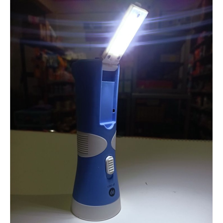 Senter LED Torch 2 fungsi rechageable