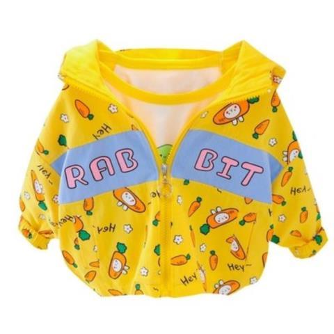 RB2 NEW Jaket bayi dan anak motif kelinci wortel