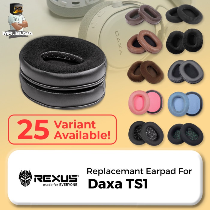 Earpad Busa Foam Cushion Rexus Headset Gaming Wireless Daxa TS1 Earcup