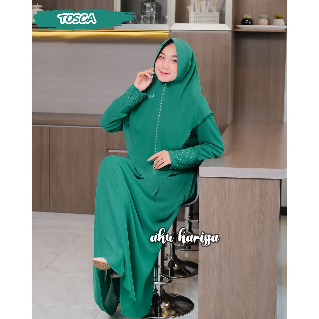 Gamis Terbaru Aku Karissa Radiyah Set Syari