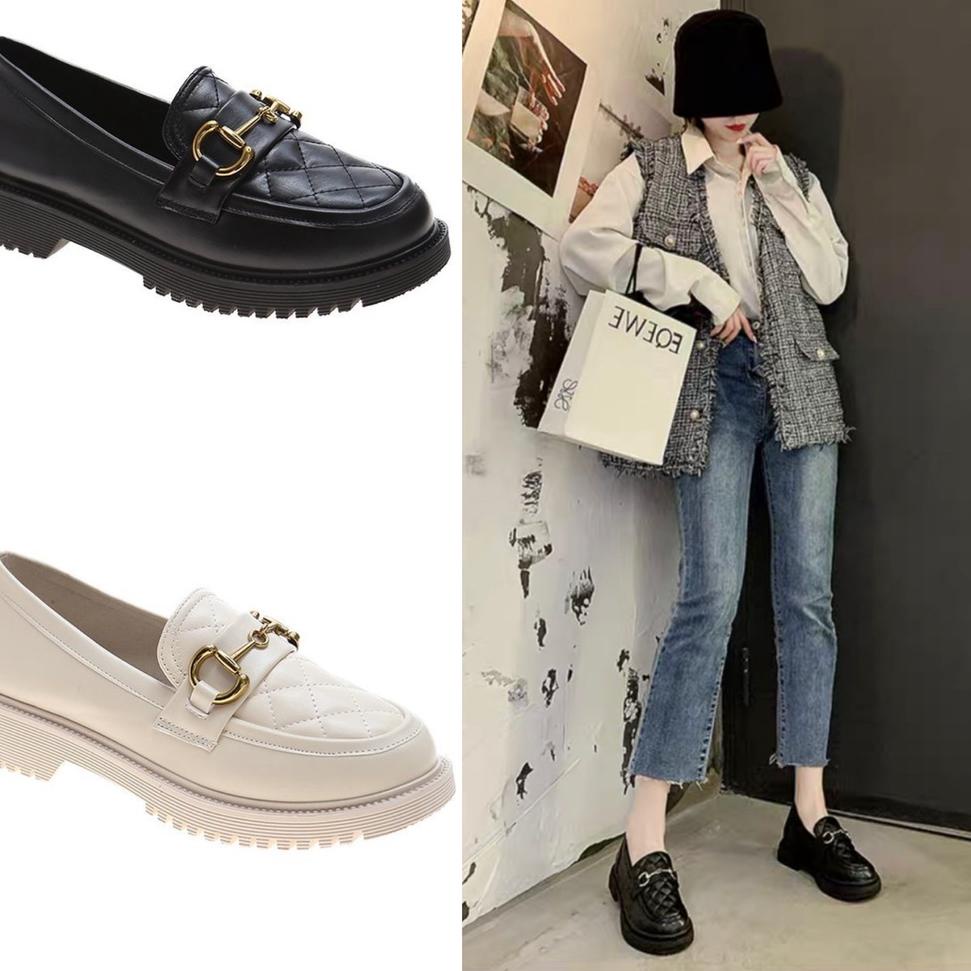 Chekout AVANCEID 1909 Sepatu Sneakers Boots Wanita Kerja Docmart Hitam Import
