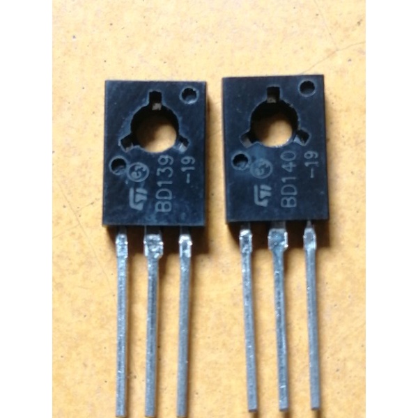 BD139 BD140 BD 139 BD 140 original ST satu set sepasang