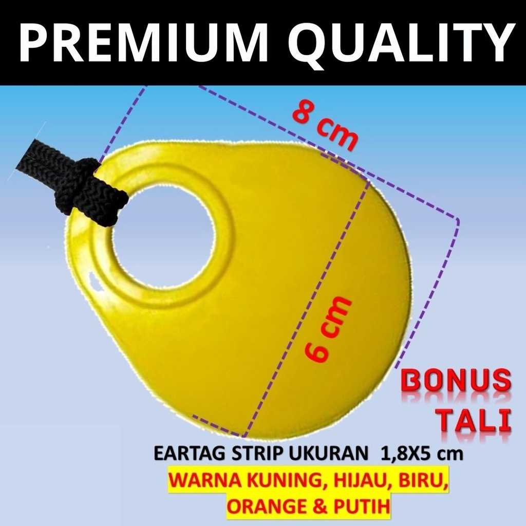 Kalung Penanda Kambing Domba Cempe Sapi Ternak Terbaru dengan Desain Etnis yang Unik FEFARM
