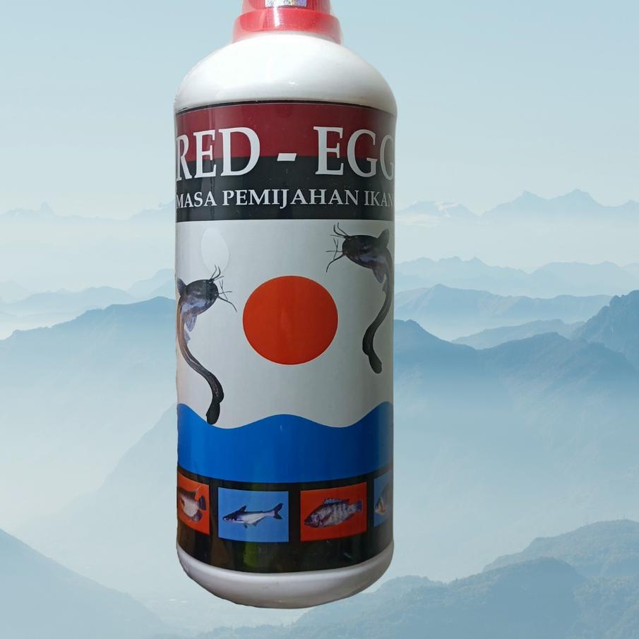 Red Egg 1000 ml 1 Liter Original - Meningkatkan Birahi Dan Reproduksi Telur Ikan (Untuk Masa Pemijah