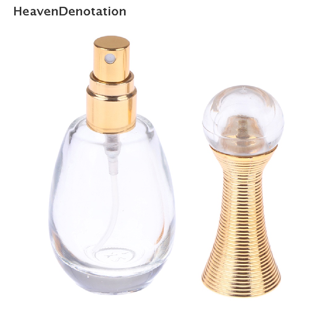 [HeavenDenotation] Fancy bottle Botol Kosong Kaca Refillable HDV