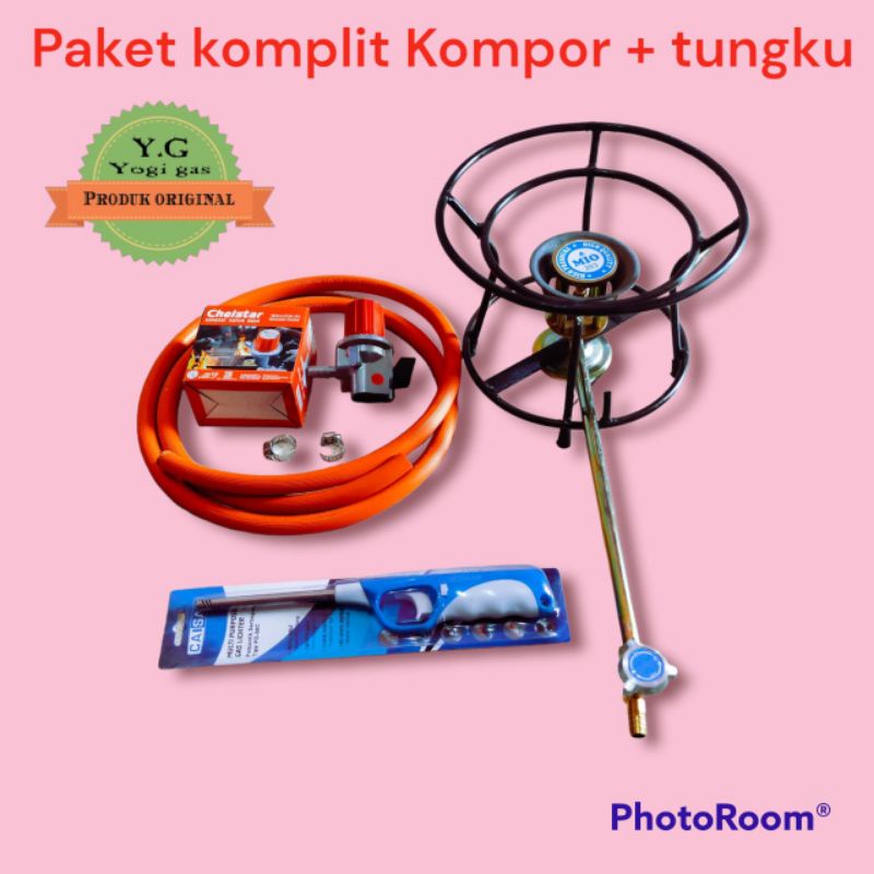 kompor semawar komplit + tungku besar UK 100