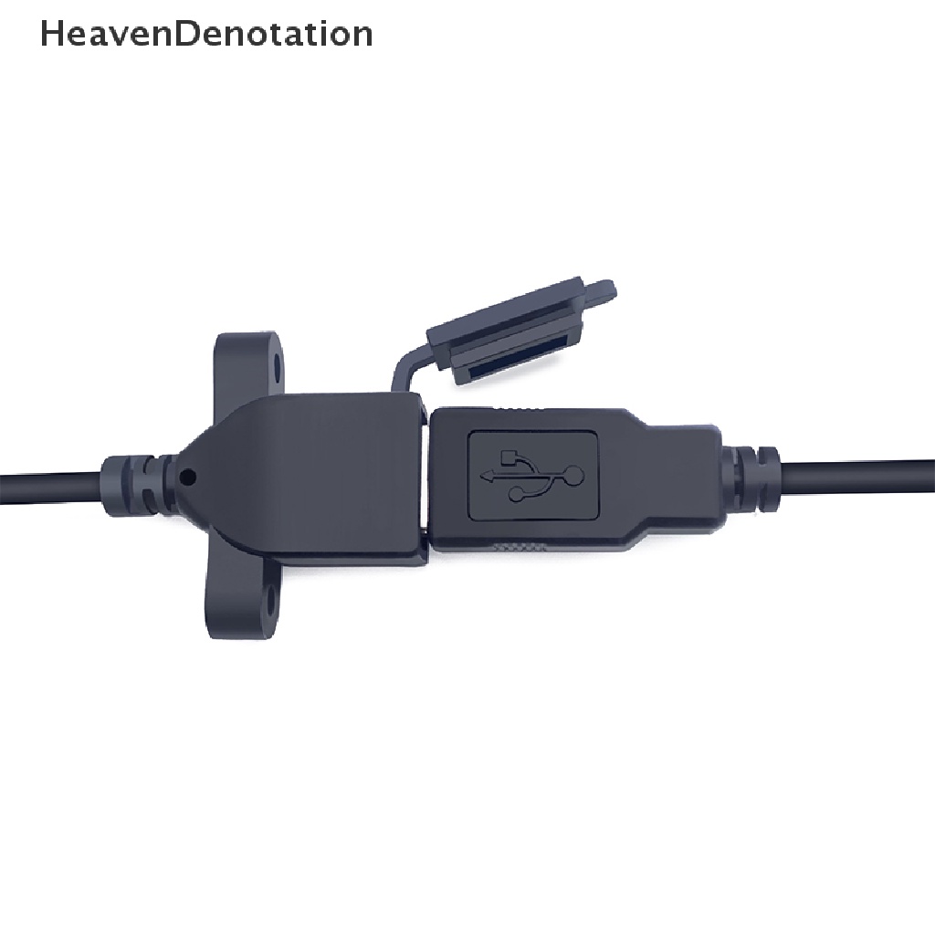 [HeavenDenotation] 2pin 4pin Diy USB Female Plug Power Socket Kabel Debu Bukti Penutup Konektor Kawat Las Power Supply Port Data Charging HDV