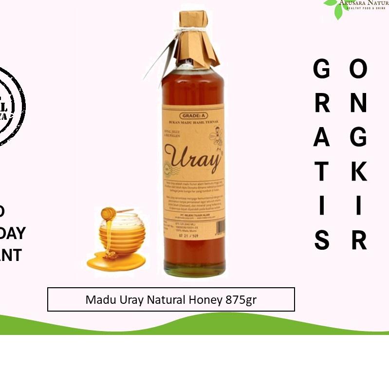 

♫ Uray - Raw Honey 875gr (640 ml) - Murni - Hutan - Asli Organik [BISA COD | SAMEDAY | INSTANT] ✵