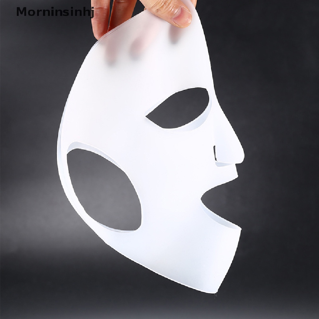 Mornin Masker Wajah Silikon Reusable Anti Kerut V Shape Face Firming Gel Sheet EarFixed id