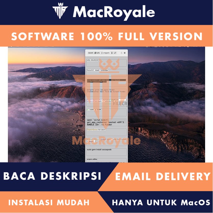 [MacOS] cmd c Full Version Lifetime Full Garansi