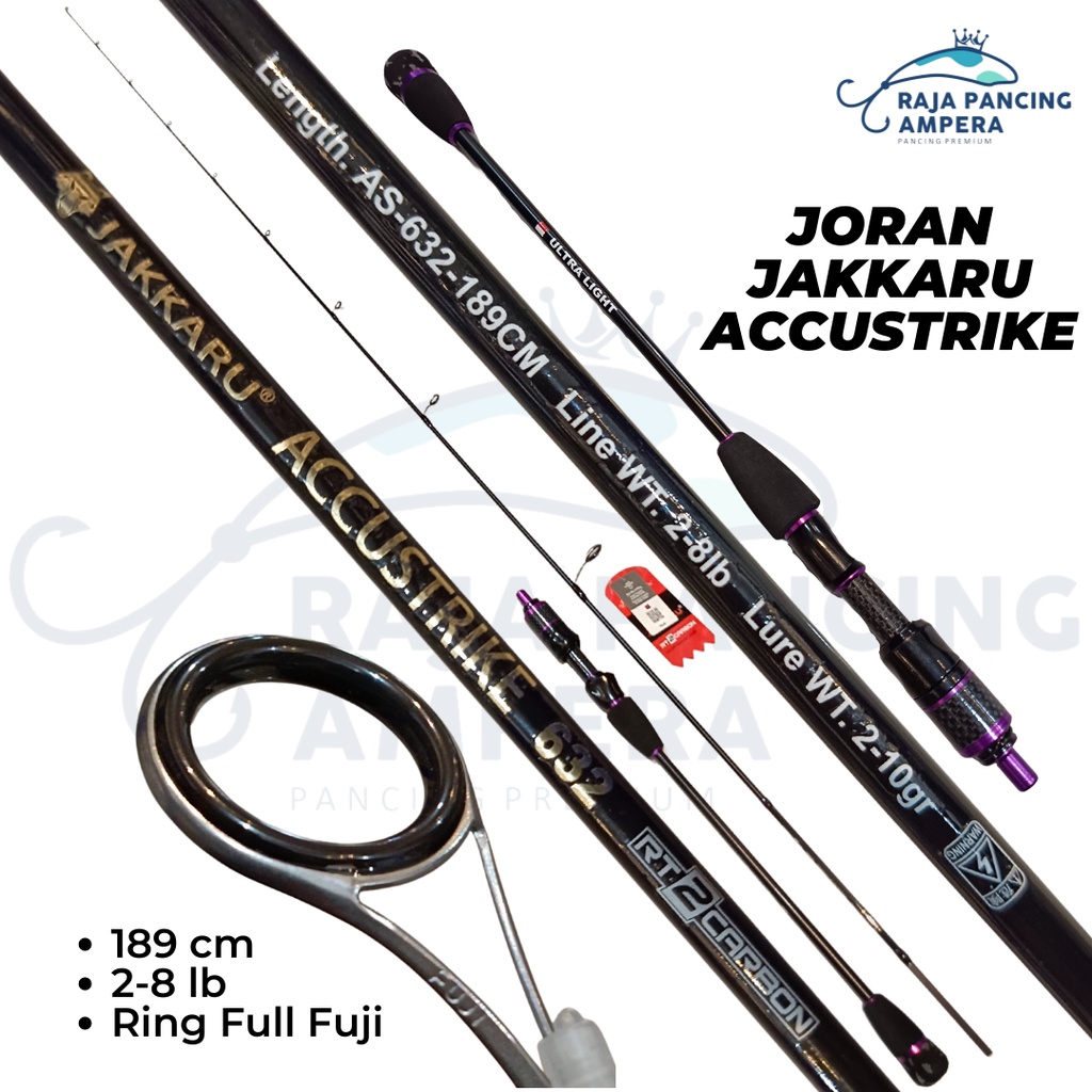 Joran Spinning UL Jakkaru Accustrike AS-632-189 cm