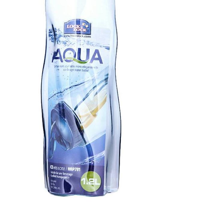 ➱ LocknLock Botol Minum Ice Botol Air Minum Kulkas 1.2L - Biru ⅍