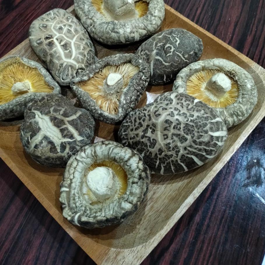 

✭ r Shitake / Hioko / Hyoko Kering Besar / Kecil 250 Gram ✷