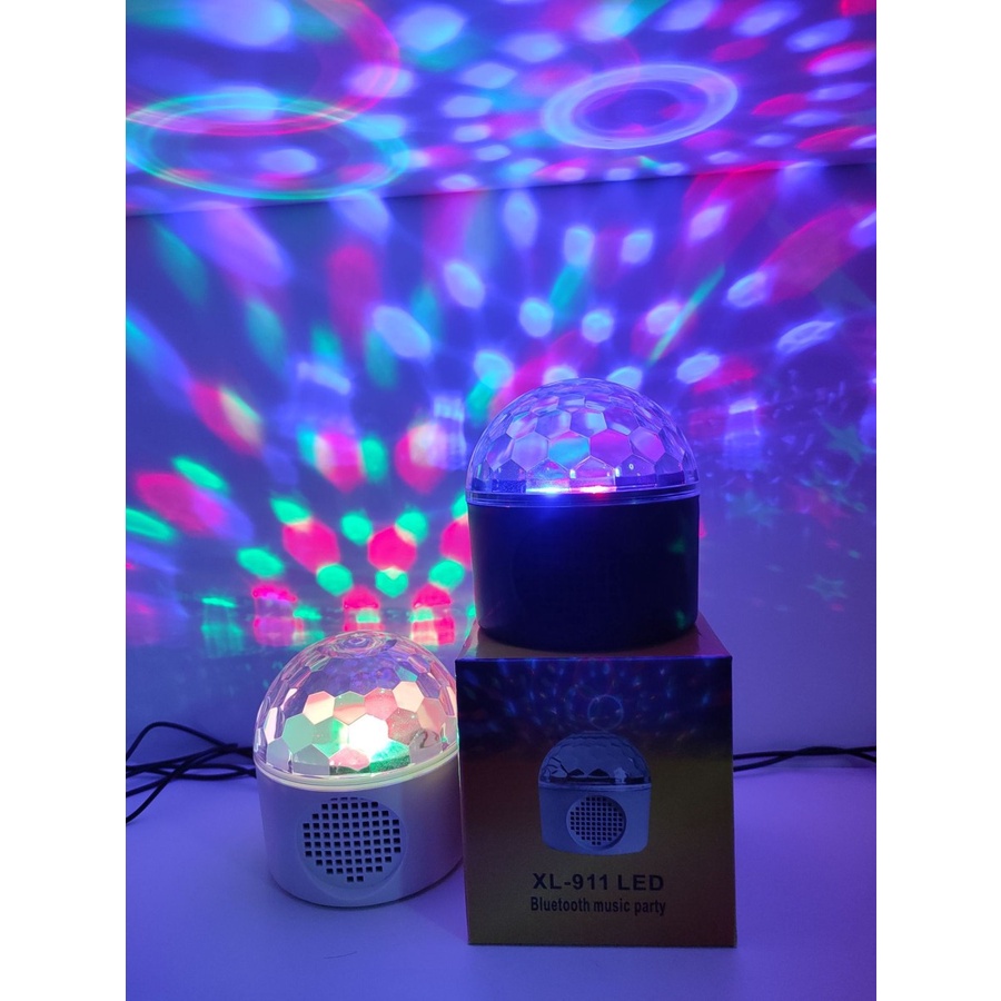 mSpeaker Bluetooh Portable PLUS Lampu LED Disco XL-911 Wireless Speaker murah murah