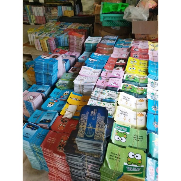 

AMPLOP LEBARAN UNIK LUCU ANGPAU LEBARAN IDUL FITRI MEDIUM ISI 10 LEMBAR