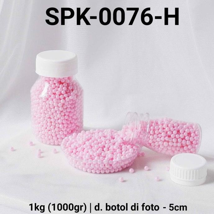 

SPK-0076-H Sprinkles sprinkle sprinkel 1kg 1 kg mutiara pink pastel