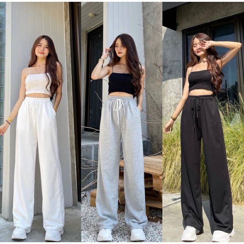 ZIEE BASIC SWEET PANTS • CELANA PANJANG WANITA
