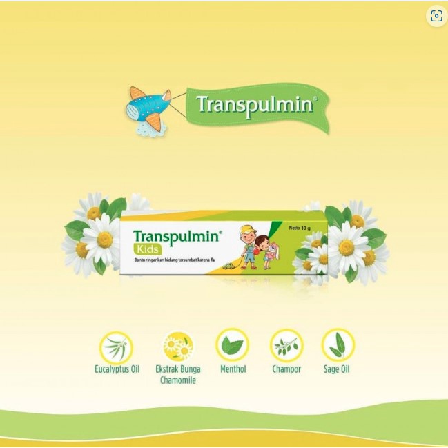 Transpulmin kids Balsam obat Kesahatan anak balsem anak Obat Balsem kids balsem untuk anak Praktis