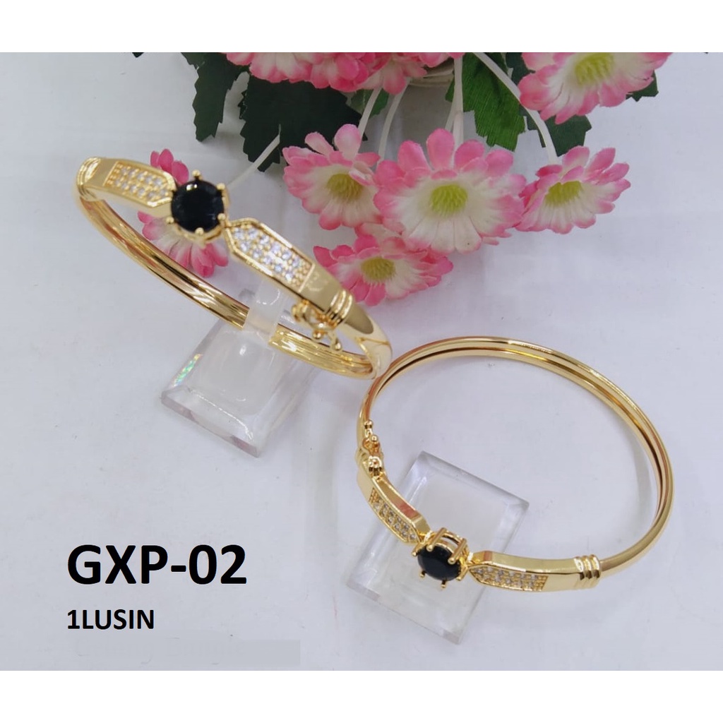 1 LUSIN GELANG XP GOLD DIAM TERMURAH / DG TERBARU