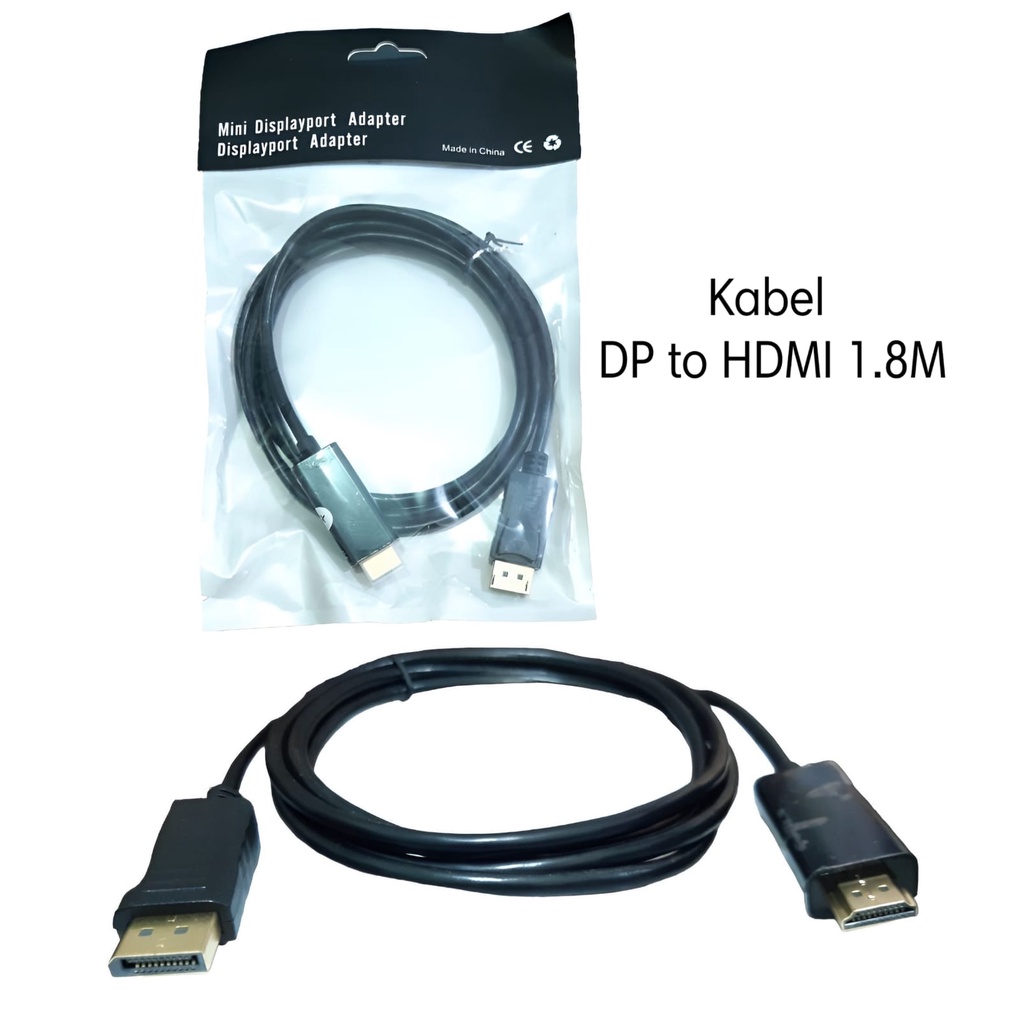 Kabel Display Port to HDMI / Kabel DP to HDMI